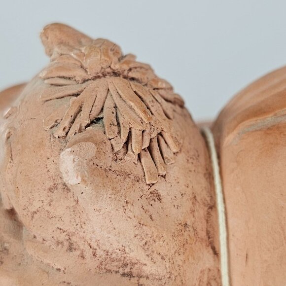 Vintage Clay Skunk Figurine With Tag By Kersten Bros Co *FLAWS* - Picture 5 of 11